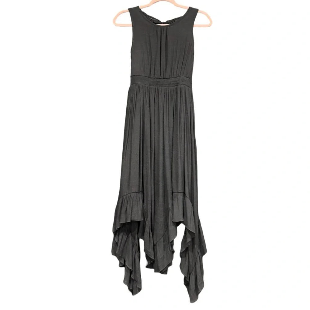 Mia Joy By Joyfolie‎ Gemma Maxi Dress In Charcoal
